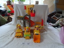 happyland construction set-with workmen and vehicles