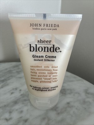Discontinued John Frieda Sheer Blonde Gleam Dream Creme Instant Silkener NEW 4oz