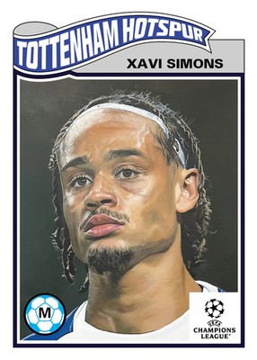 Topps UCL Living Set - Card 838 - Xavi Simons - Tottenham Hotspur