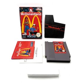 Mcdonaldland Nintendo NES COMPLET FRA PAL B CIB RARE