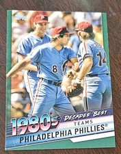2020 Topps Decades Best 1980s Phillies Pete Rose Green #DB-58