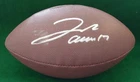 Josh Allen Buffalo Bills Signed Autographed NFL Wilson Football COA #461636 AUTO