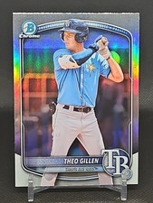 2025 Bowman Draft - Chrome Theo Gillen #BDC-121 Refractor (RC) - TB Rays