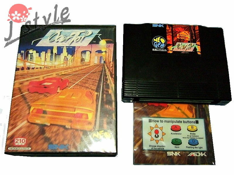 NEO GEO AES ROM Over Top MVS Convert Japan
