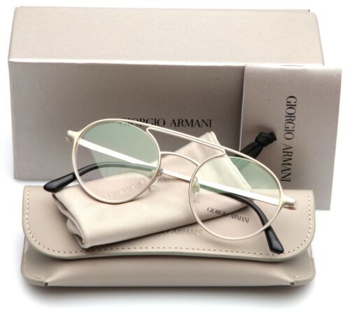 VINTAGE Giorgio Armani 252 1022 Gold Tortoise 48 20 140 Eyeglass Frame Italy VINTAGE Giorgio Armani 252 1022 Gold Tortoise 48 20 140  main image 3