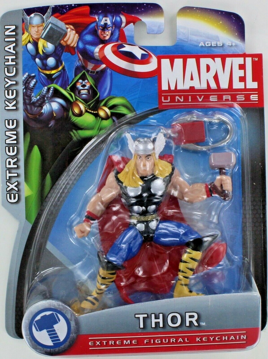 MARVEL Universe THOR Odinson Keychain Keyring Extreme S4 Retired