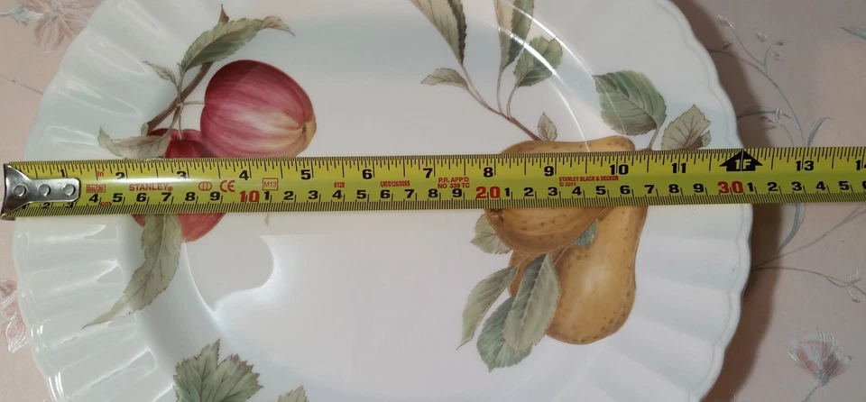 VAJILLA-BELLE TERRE por MIKASA-Plato picadora/plato redondo 12 1/8" (JAPÓN) Foto 3 de 4