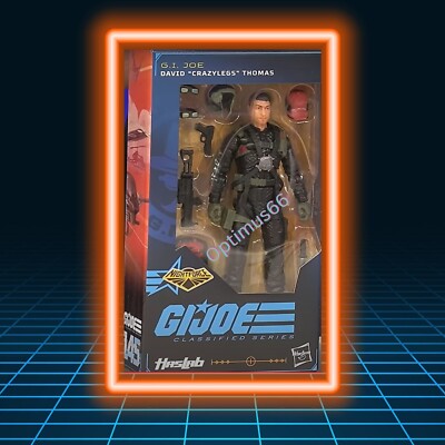 HasLab Crazy Legs Figure Only - NO Dragonfly XH-1 GI Joe Classified in HAND