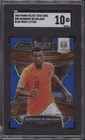 Georginio Wijnaldum 2020 Panini Select UEFA Euro Blue Prizm #117/225 #88 SGC 10