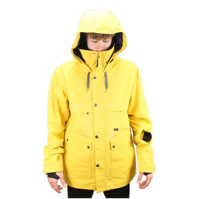 mustard snowboard jacket
