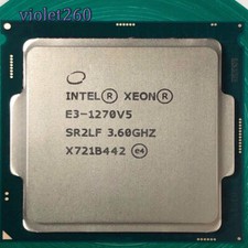 Intel XEON E3-1270 V5 LGA 1151 CPU ProcessorSR2LF Quad Core 3.6GHz 80W
