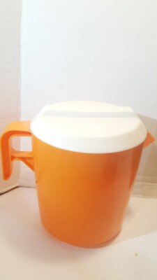 VINTAGE ORANGE & WHITE NESTEA   PITCHER