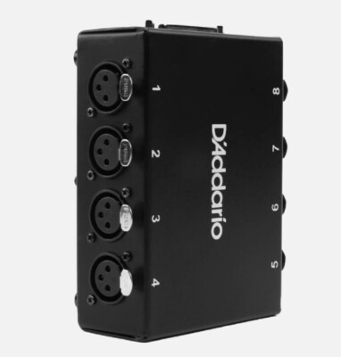 D'Addario Modular Snake System Stage Box  4 XLR female and 4 XLR-1/4'' combo