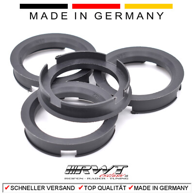4 Zentrierringe 72,6 x 56,6 BROCK KESKIN OXIGIN OPEL CHEVROLET FIAT etc. (#97)