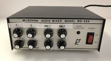 McGohan MS-4X4 Audio Mixer 