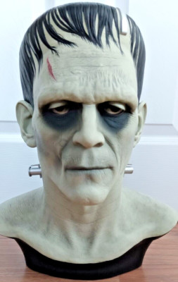 FRANKENSTEIN MONSTER HEAD - LIMITED EDITION COLLECTABLE / FULL HEAD