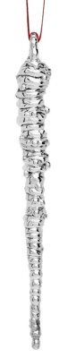 Barrett+Cornwall Sterling Silver Sugarloaf Icicle Ornament 2018