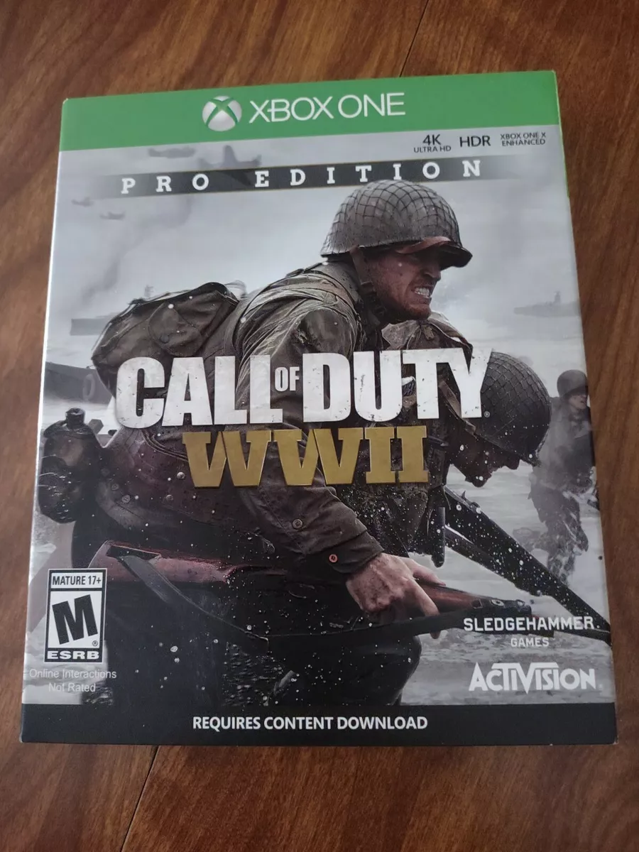 Call of Duty WWII Pro Edition Steelbook for Xbox One