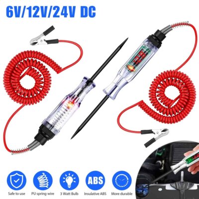 Car Auto 6-24V Power Probe Circuit Electrical Tester Test Device System