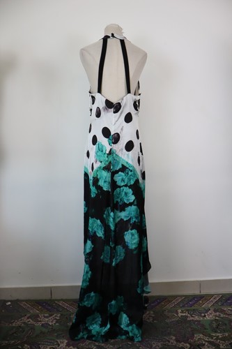 LANCETTI VESTITO DONNA TG. 48 WOMAN CASUAL VINTAGE DRESS ABITO CERNIERA COPPE - Foto 8 di 12