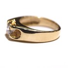 14k yellow gold .71ct I1 H mens diamond solitaire ring 5.8g gents estate 7.5 — photo 7