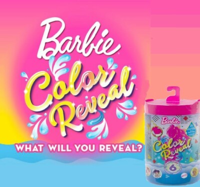 NEW Barbie Color Reveal Chelsea Doll with 6 Surprises [Styles Vary] Series 2021