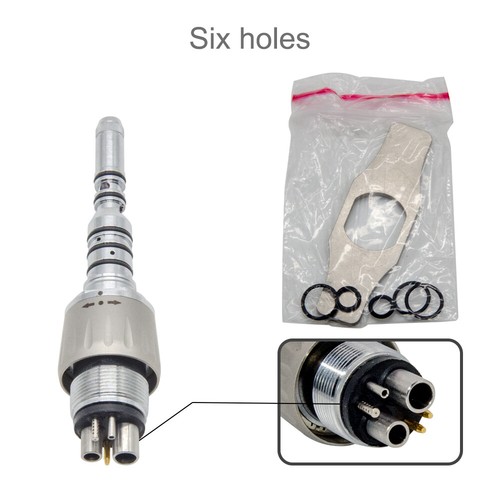 Dental Fiber LED High Speed Handpiece LUX M9000L 2/4/6H Quick Coupler K Style - Picture 37 of 40