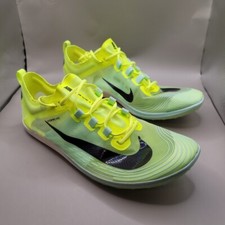 Nike Zoom Victory 5 XC Volt Mint Foam Track  Field Men's Size 15 No Spikes