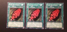 Yu-Gi-Oh! 3x Rush Recklessly, CP02-EN013, Common, 2. Edition, Playset, NM-EX