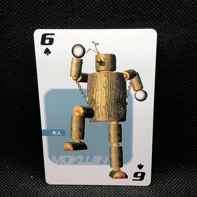 Mokujin Tekken 3 Playing Card Spade 6 Orico Limited Namco Japanese
