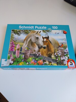 Schmidt Puzzle 150 Teile ab 7 Jahren - Stute und Fohlen - OVP