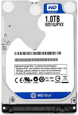 Gebrauchte Western Digital WD10JPVX-22JC3T0 1TB 2,5'' SATA HDD 5400 RPM