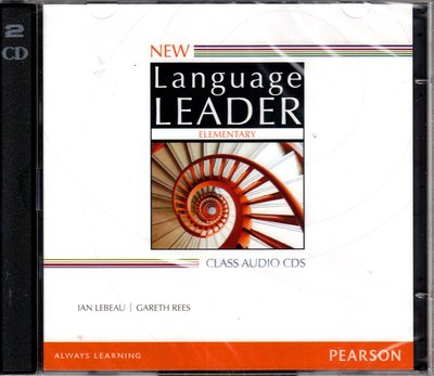 Pearson NEW LANGUAGE LEADER Elementary CLASS AUDIO CDs 2014 Edition @ NEW
