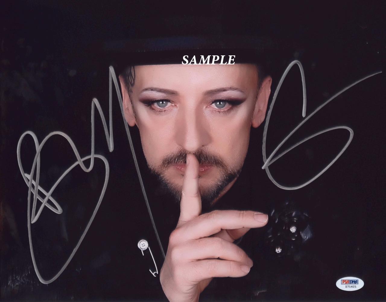 BOY GEORGE #1 REPRINT AUTOGRAPHED 8X10 SIGNED PHOTO CULTURE CLUB MAN ...