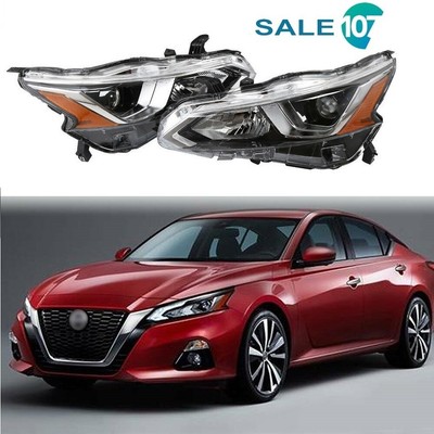For 2019-2020 Nissan Altima VC-T SR Sedan Headlights Lamp Halogen Set