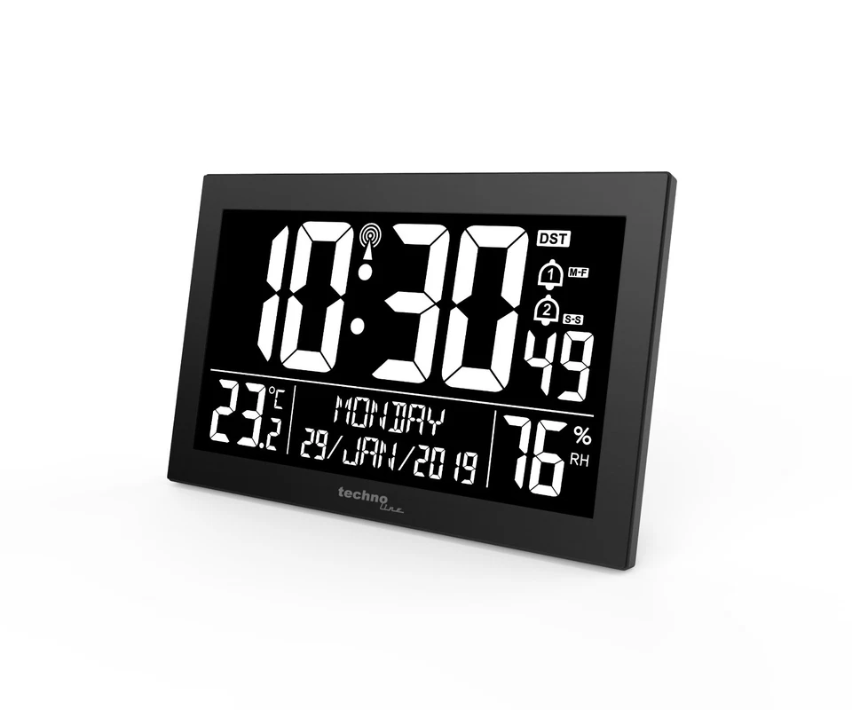 TechnoLine Funk-Wanduhr WS8017 - Bild 2 von 2