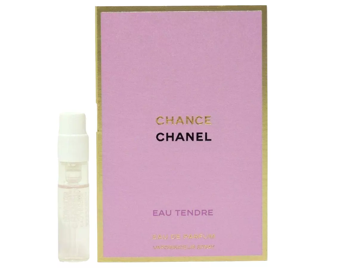 CHANEL CHANCE EAU TENDRE EDP 1.5ml .05fl oz x 1 PERFUME SPRAY SAMPLE VIAL