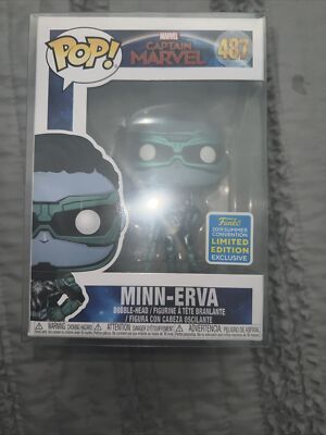 Funko Pop! Vinyl: Marvel - Minn-Erva - GameStop (GS) (Exclusive) #487