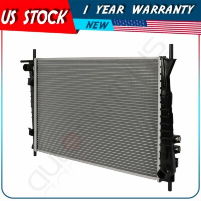 Aluminum Radiator Fits 2002-2008 Jaguar X-Type 4-Door 3.0L Silver Downflow