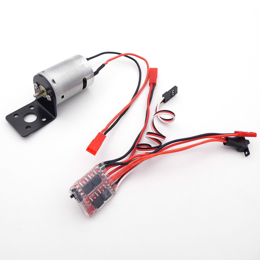 380 Brush Motor with 30A ESC Brushed Speed Controller f Toy RC