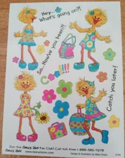SUZY'S ZOO "SO...HOW'VE YOU BEEN? STICKER SHEET #9795