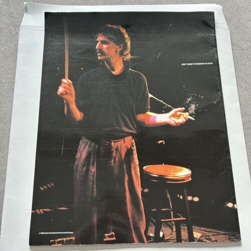 Frank Zappa - Broadway the hard way - Original 1988 RARE tour concert programme - Picture 2 of 4