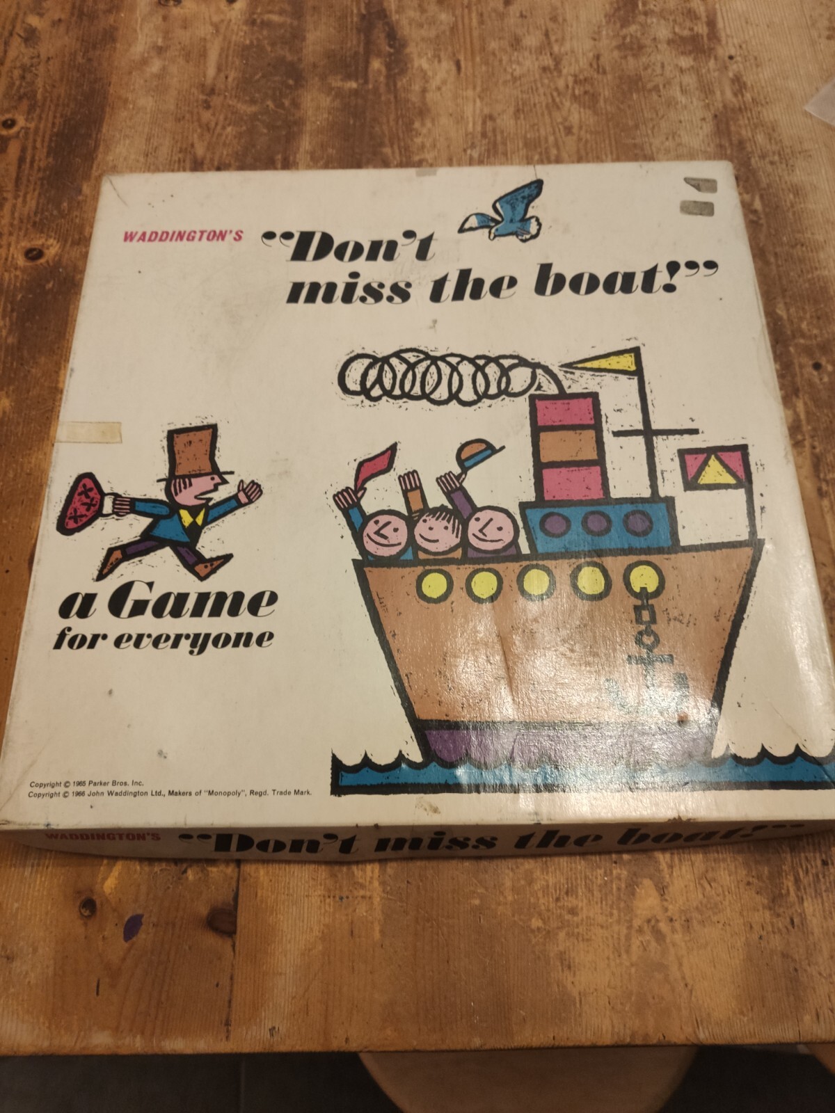Don't Miss The Boat” - rare, vintage, 1966 board game by Waddingtons -  complete | eBay