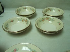 Homer Laughlin Ferndale Nautilus Fruit/Dessert Bowls 5 1/4" Lot of 6 VGC