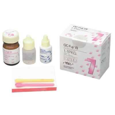 GC Fuji 7 GIC (Powder- Liquid) Radiopaque Glass Ionomer Protection Material