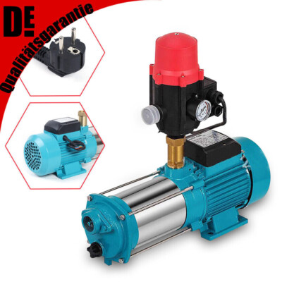 Hauswasserautomat Gartenpumpe 1300Watt 4000 L/h 9.8bar + Steuerung Kreiselpumpe