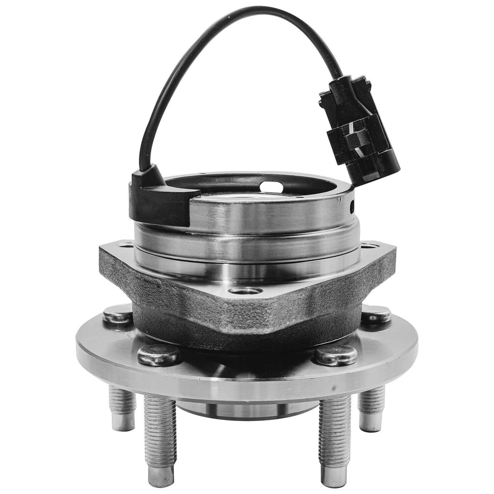 Par de montaje de cojinete de rueda delantera y buje Moog para Pontiac G6 Saturn Aura Foto 3 de 4