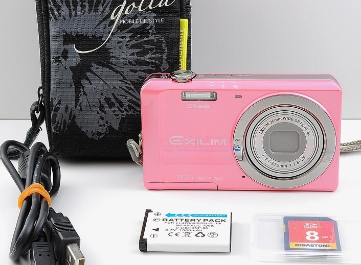 CASIO EXILIM EX-ZS6 ピンク ⏯️[Near MINT] CASIO EXILIM EX-ZS6 Pink 16.1MP Compact