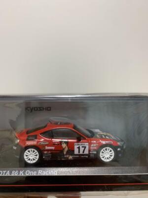 京商　頭文字D 86 K One Racing ミニカー　1/43 Kyosho 1/43 Initial D Toyota 86 K One Racing | eBay