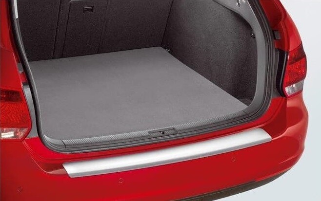 VW Golf Mk5 Mk6 Estate Rear Bumper Load Edge Protection Steel GENUINE ACCESSORY